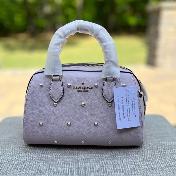 Madison Studded Faux Pearls Duffle Crossbody (Kate Spade) - Picture 2 of 9
